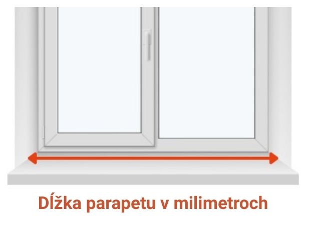 dlzka parapetu